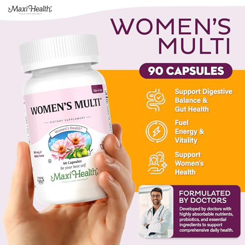 Maxi Health Women's Multivitamin daily-dose capsule for busy mornings