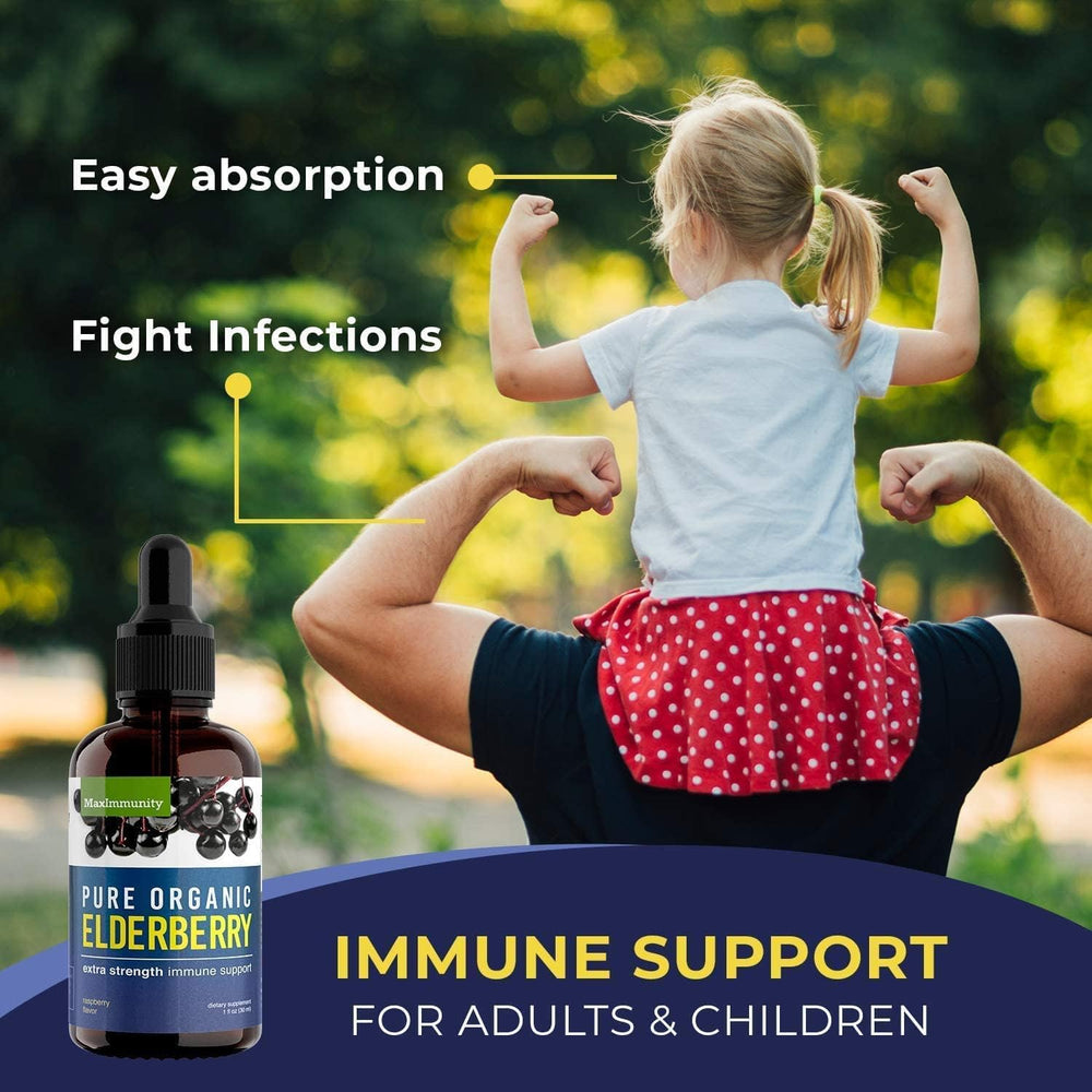 MaxImmunity two-pack front label showing value and long shelf life