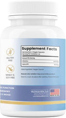 Maximize Within Alpha GPC + Citicoline bottle label highlights purity and potency for cognitive tasks
