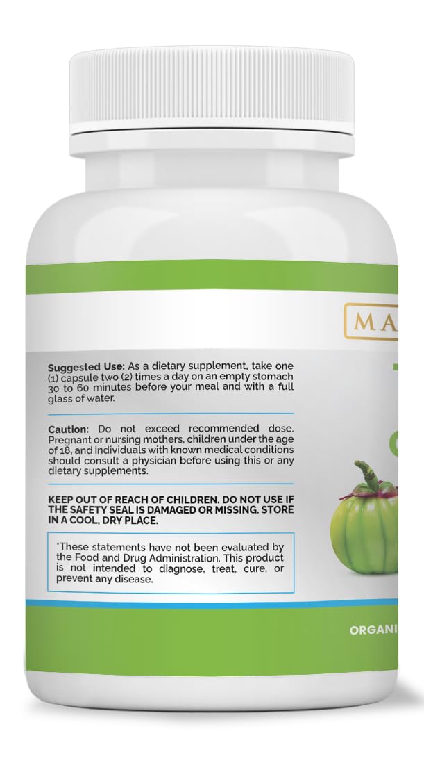 Maximum Slim bottle packaging promotes consistent supplementation.