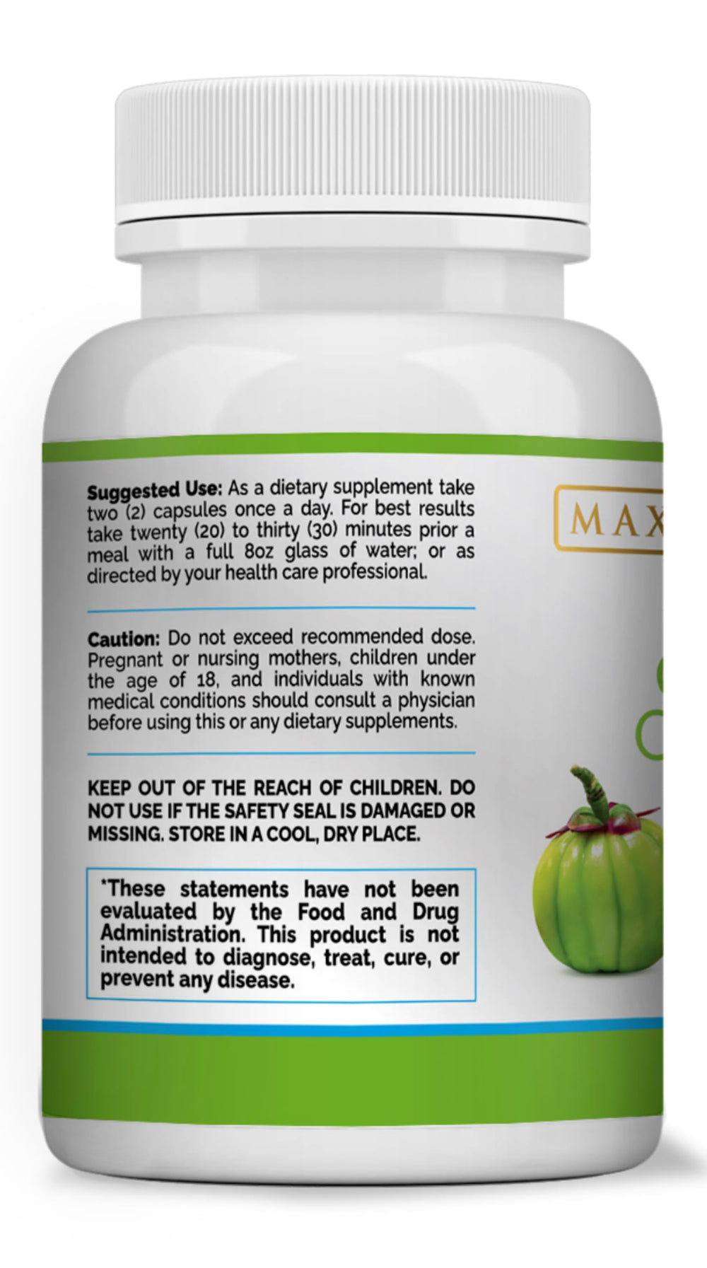 Maximum Slim digestive health capsules support comfortable digestion.
