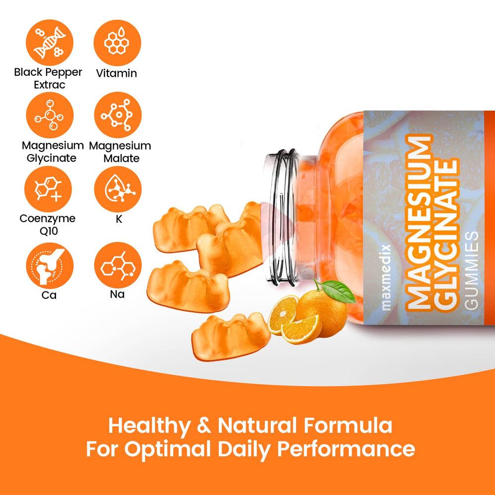 MaxMedix gummies sugar-free formula supports vegan, non-GMO, gluten-free wellness