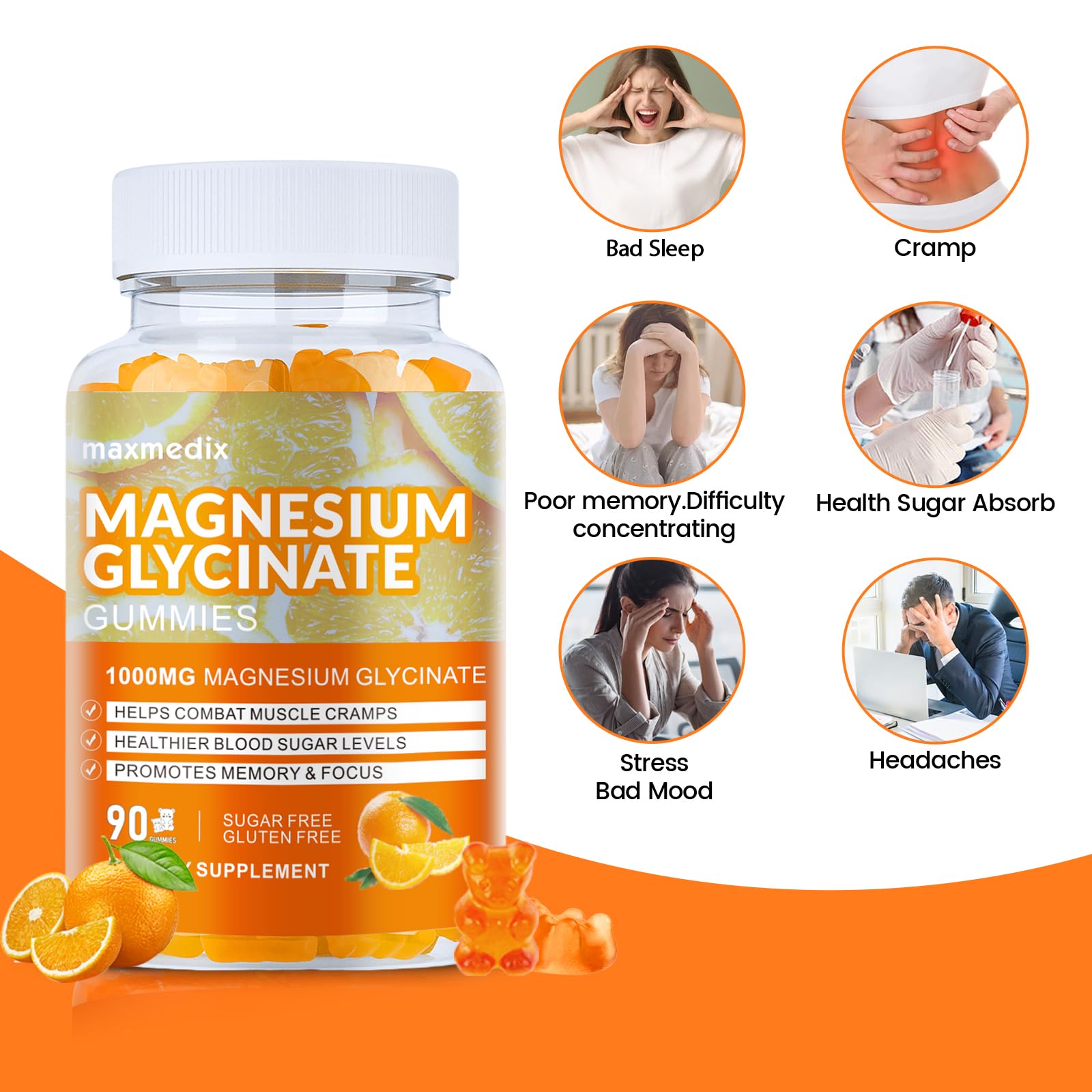 MaxMedix potassium-magnesium blend promotes calm nerves and balance