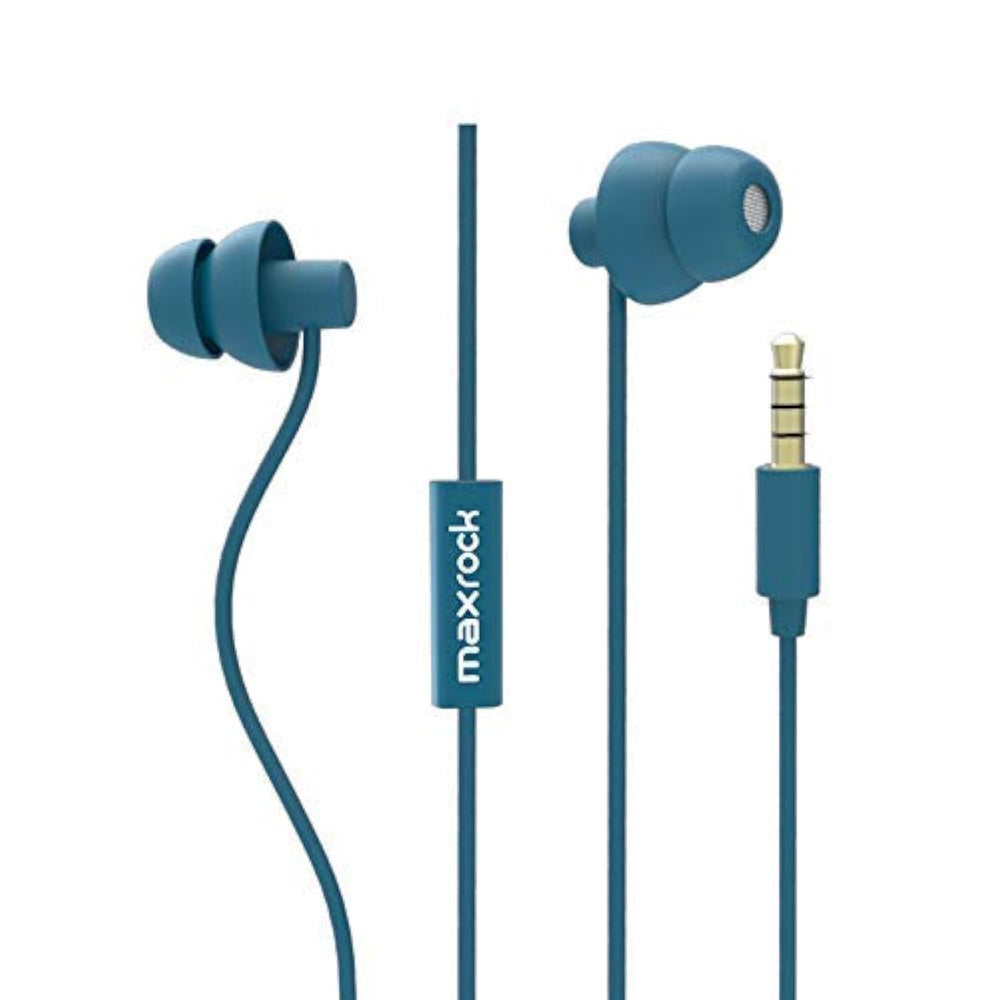 MAXROCK Sleep Earplugs with soft silicone fit for all-night comfort.