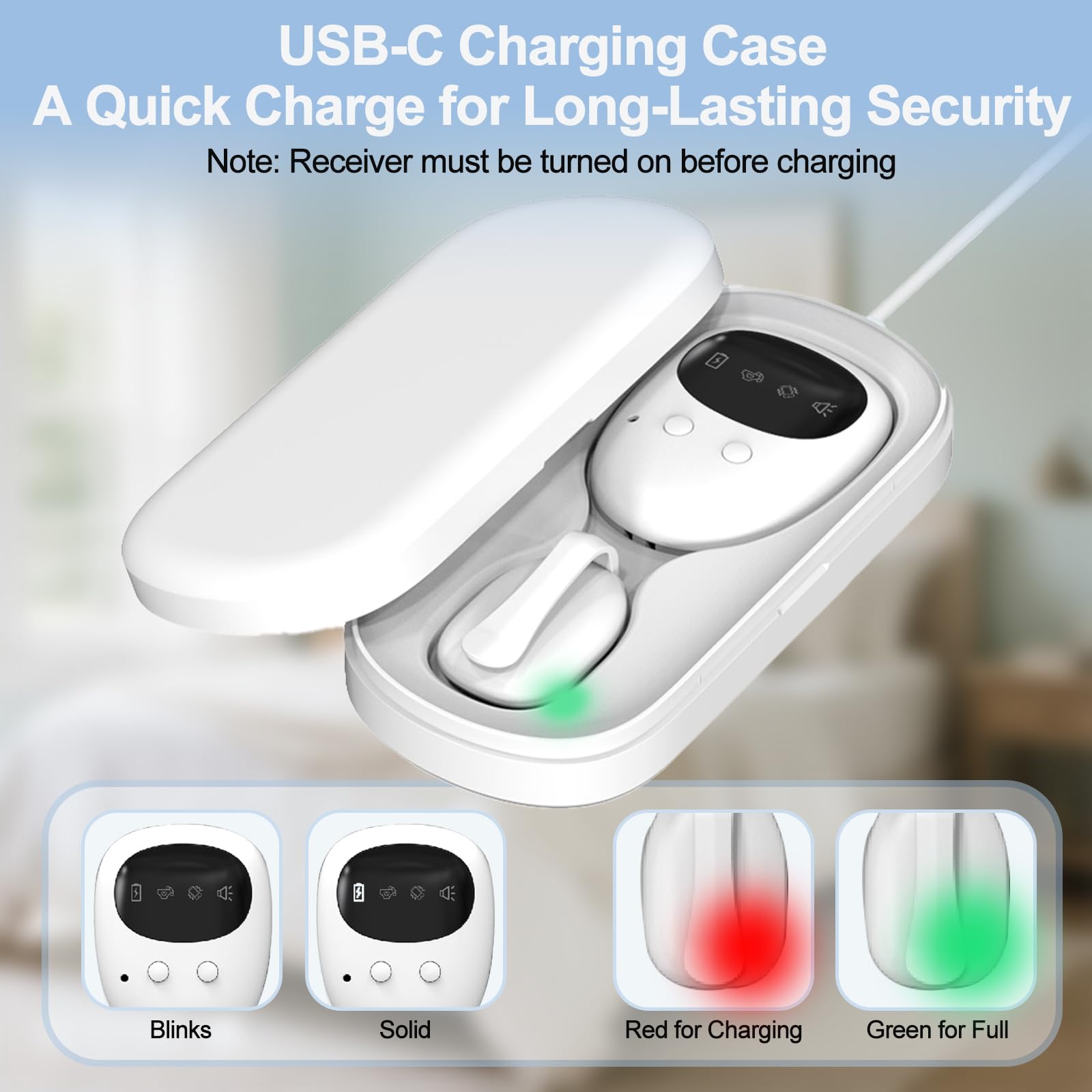 Maxsolve 80dB sound alert mode for clear cues