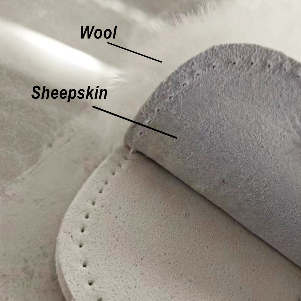 MaxW fluffy merino wool insole delivers cloud-soft comfort for daily wear.