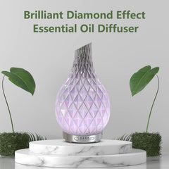 MAXWINER Diamond Diffuser uses ultrasonic technology for quiet operation.