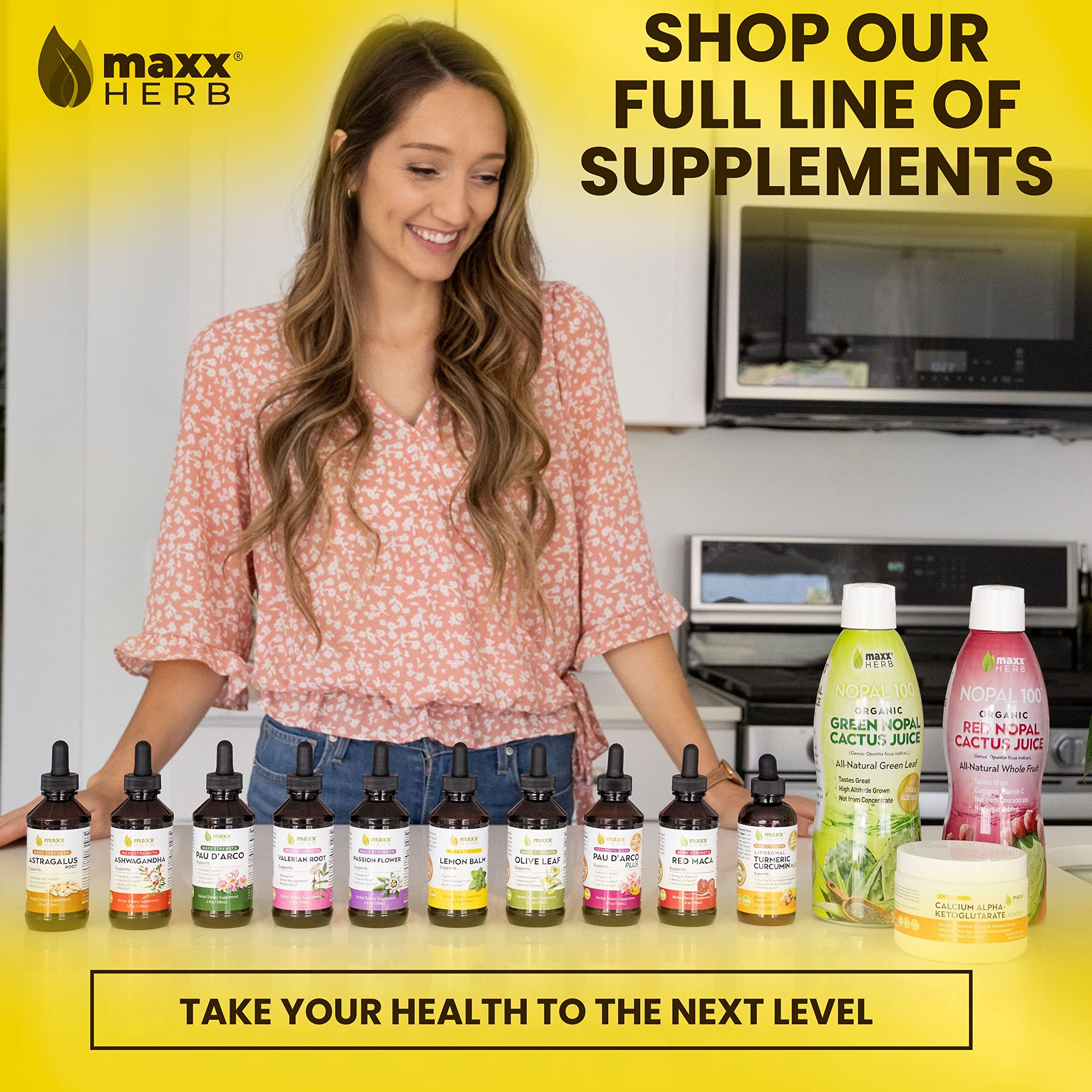 Made in the USA facility in California for Maxx Herb products.