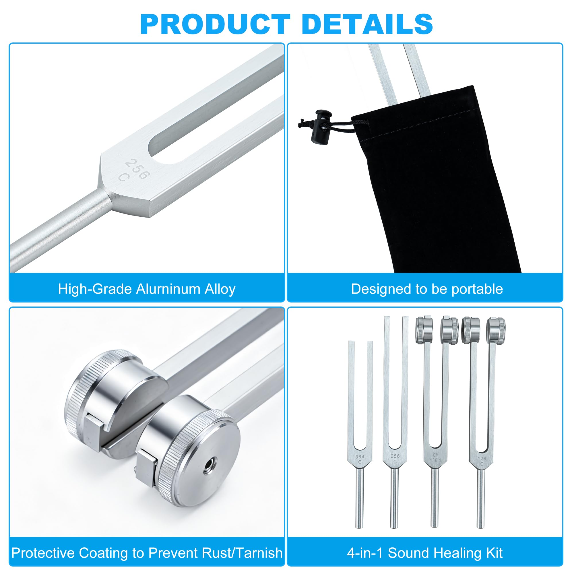 Mayful 384Hz tuning fork to sharpen focus during study