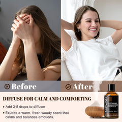 MayJAM Australian Sandalwood oil dropper for easy, controlled use.
