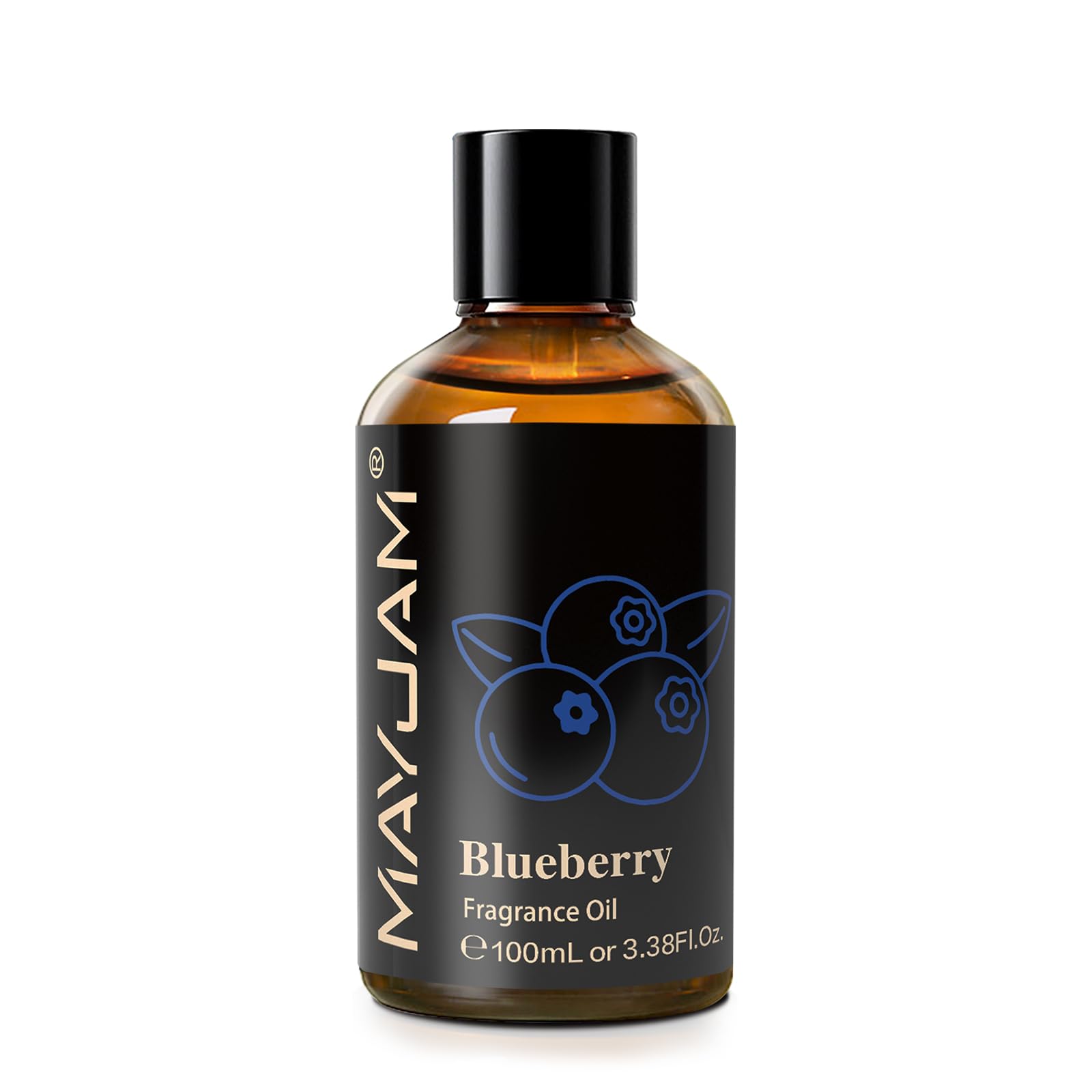 MAYJAM Blueberry glass dropper enables precise fragrance dosing