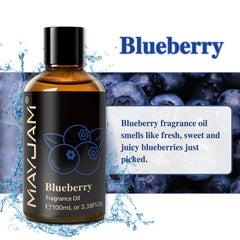 MAYJAM Blueberry fragrance oil used in soap crafting