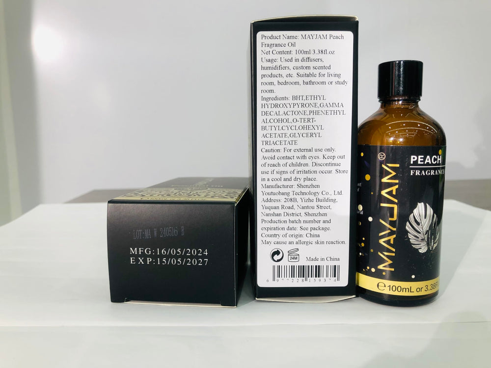 MAYJAM Bombas de baño perfumadas con fragancia de durazno