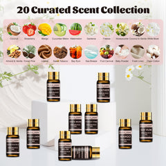 MAYJAM fragrance oils in a diffuser setup for relaxing home ambiance