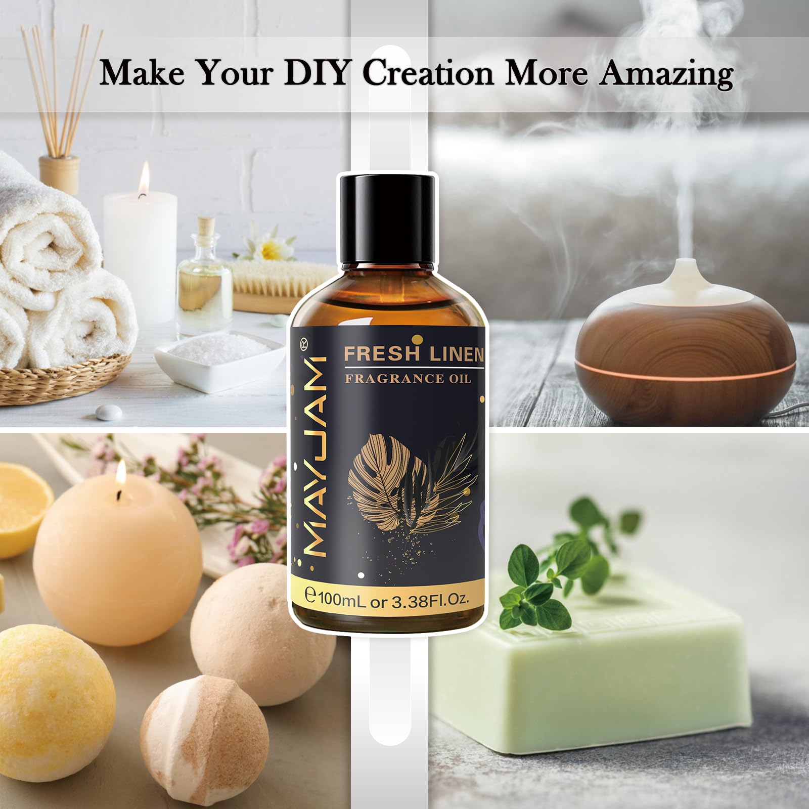 MAYJAM fragrance oil ideal for DIY soap and candle projects