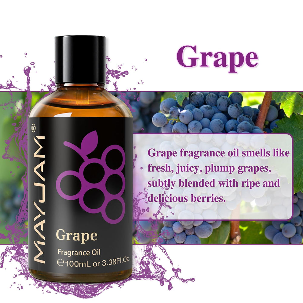 MAYJAM grape fragrance oil diffuser application for fresh room fragrance