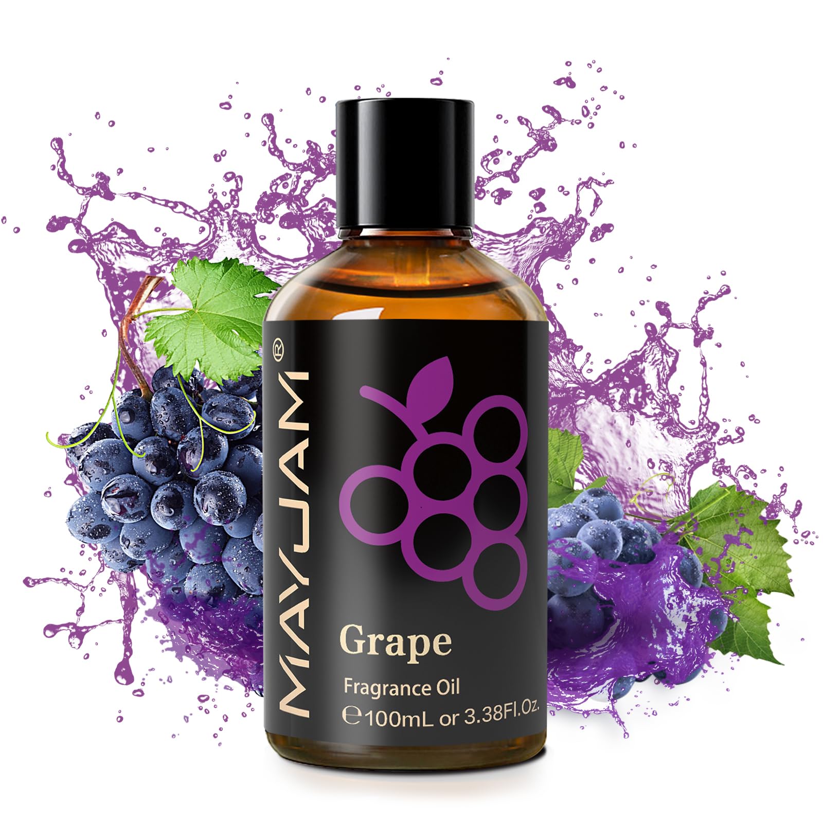 MAYJAM grape fragrance oil packaging box presentation for gifting