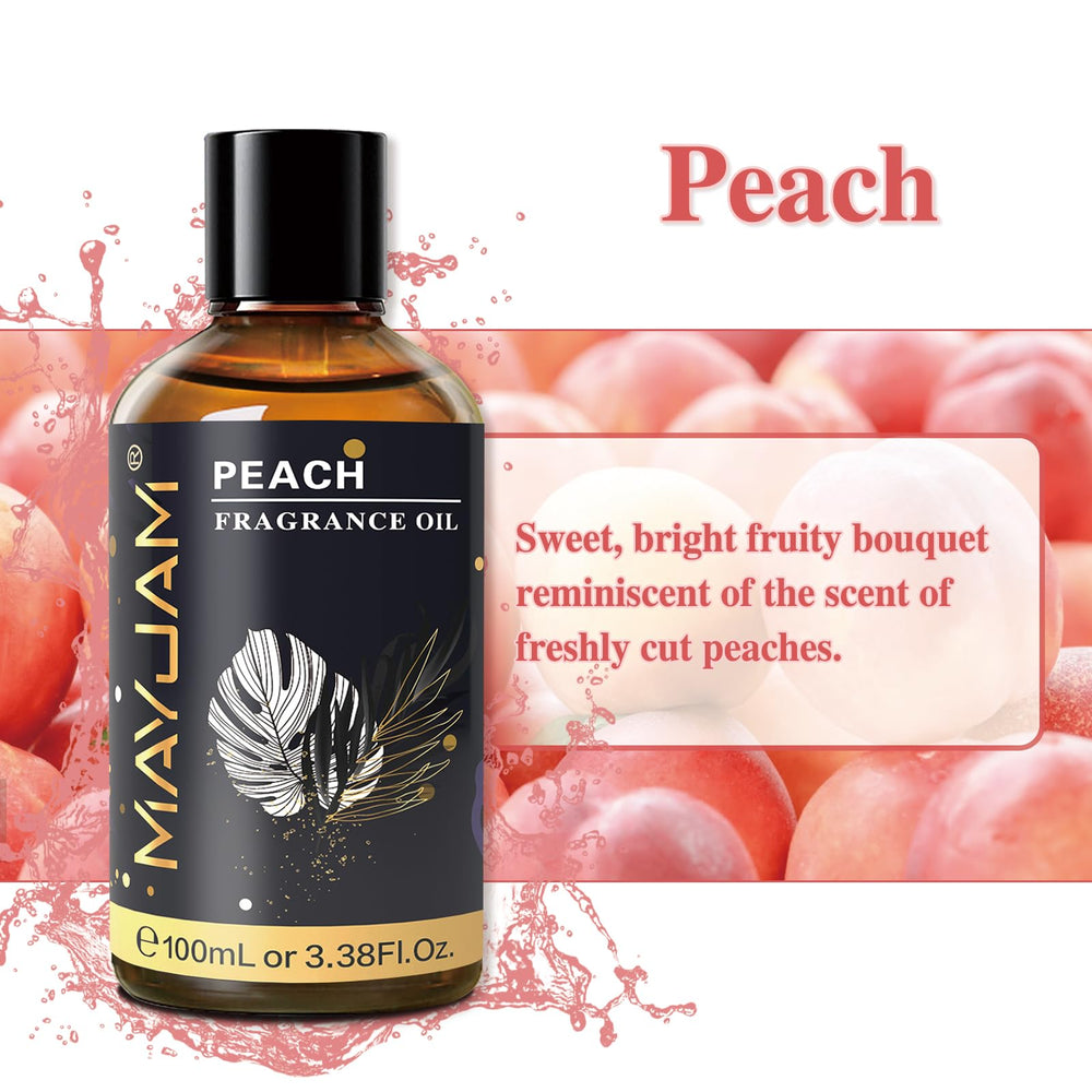 MAYJAM Aceite fragancia durazno para jabón y velas artesanales