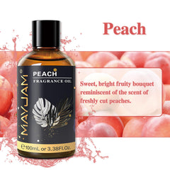 MAYJAM Aceite fragancia durazno para jabón y velas artesanales