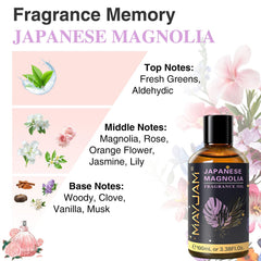 MAYJAM Japanese Magnolia soap crafting adds a delicate floral depth to handmade soaps