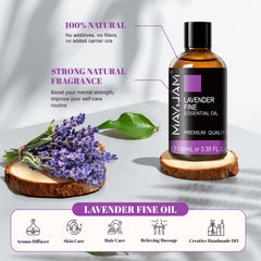 MAYJAM Lavender Fine Oil dropper showing precise dosing