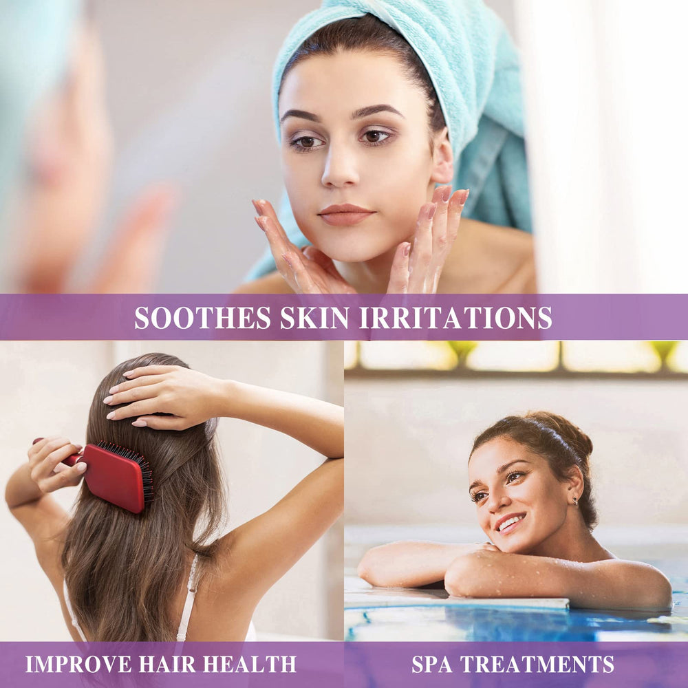 MAYJAM lavender oil skin care application for balanced routine