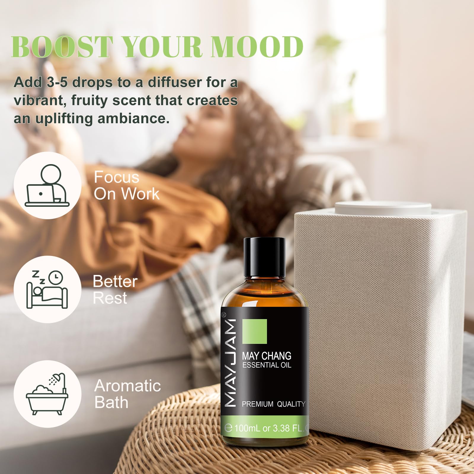 MAYJAM May Chang skin-care blend provides nourishing moisture for skin