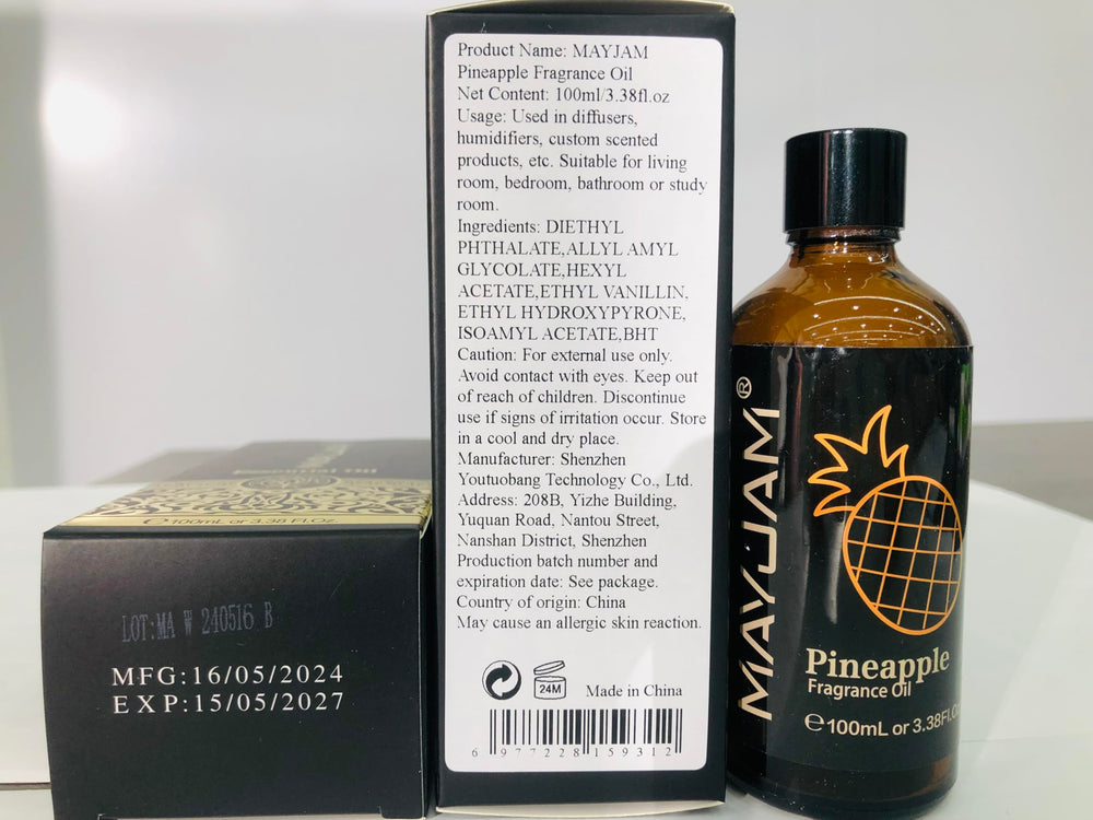 100ml bottle provides long-lasting fragrance for diffusers.
