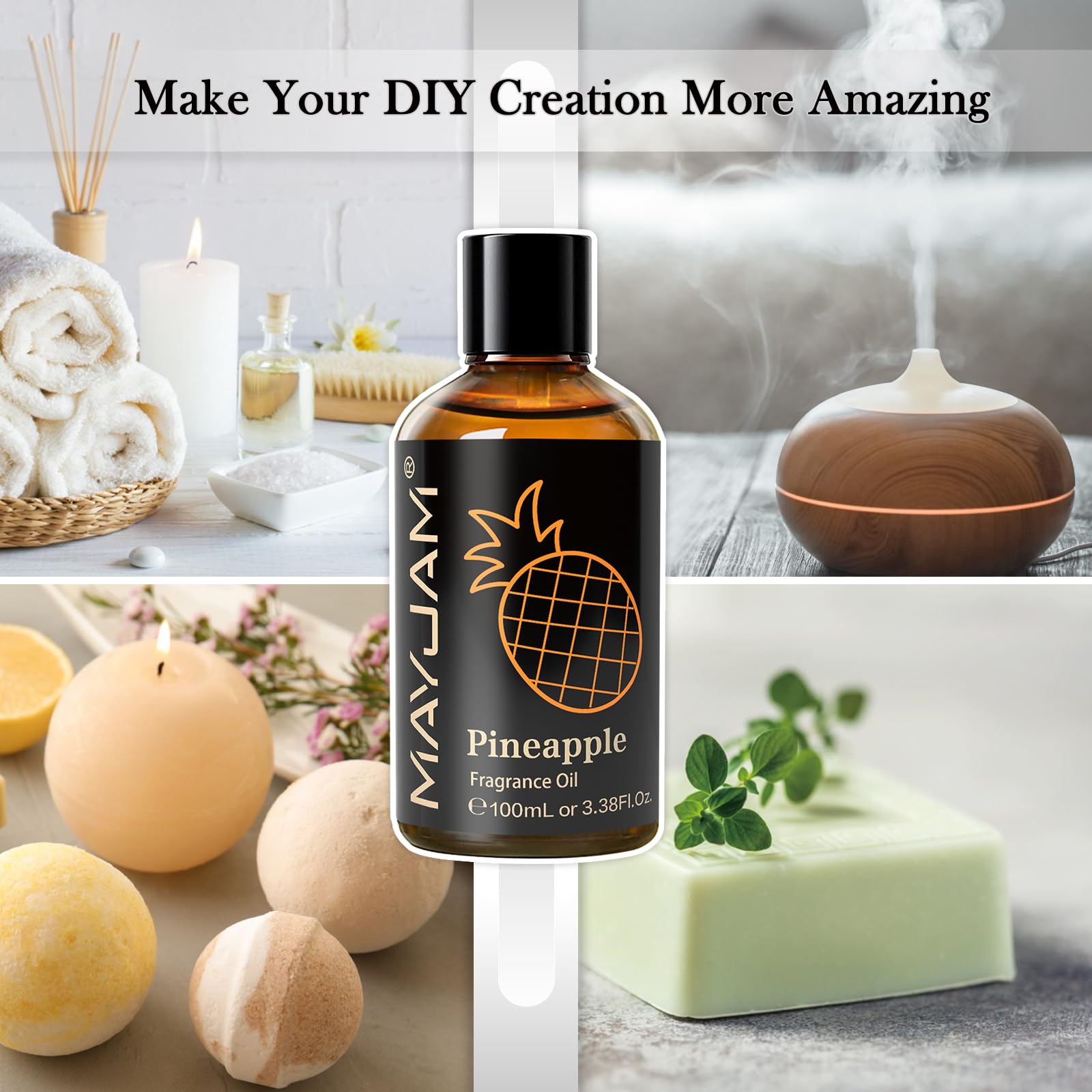 Elegant amber bottle preserves fragrance quality and shelf life.