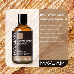 MAYJAM Sandalwood oil in skincare routine for nourished skin