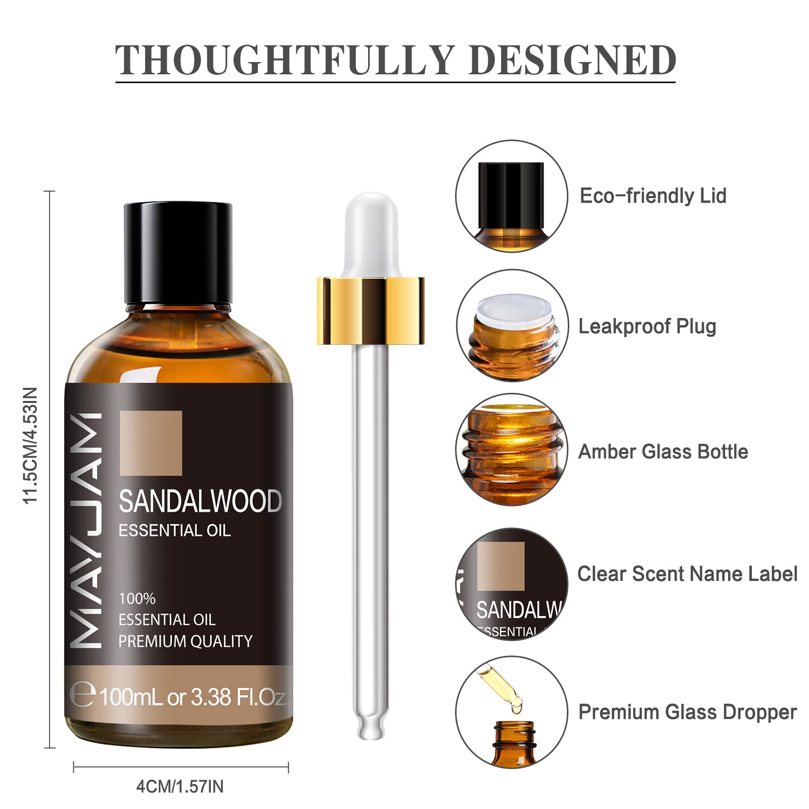 MAYJAM Sandalwood oil used in soap making for luxury scent