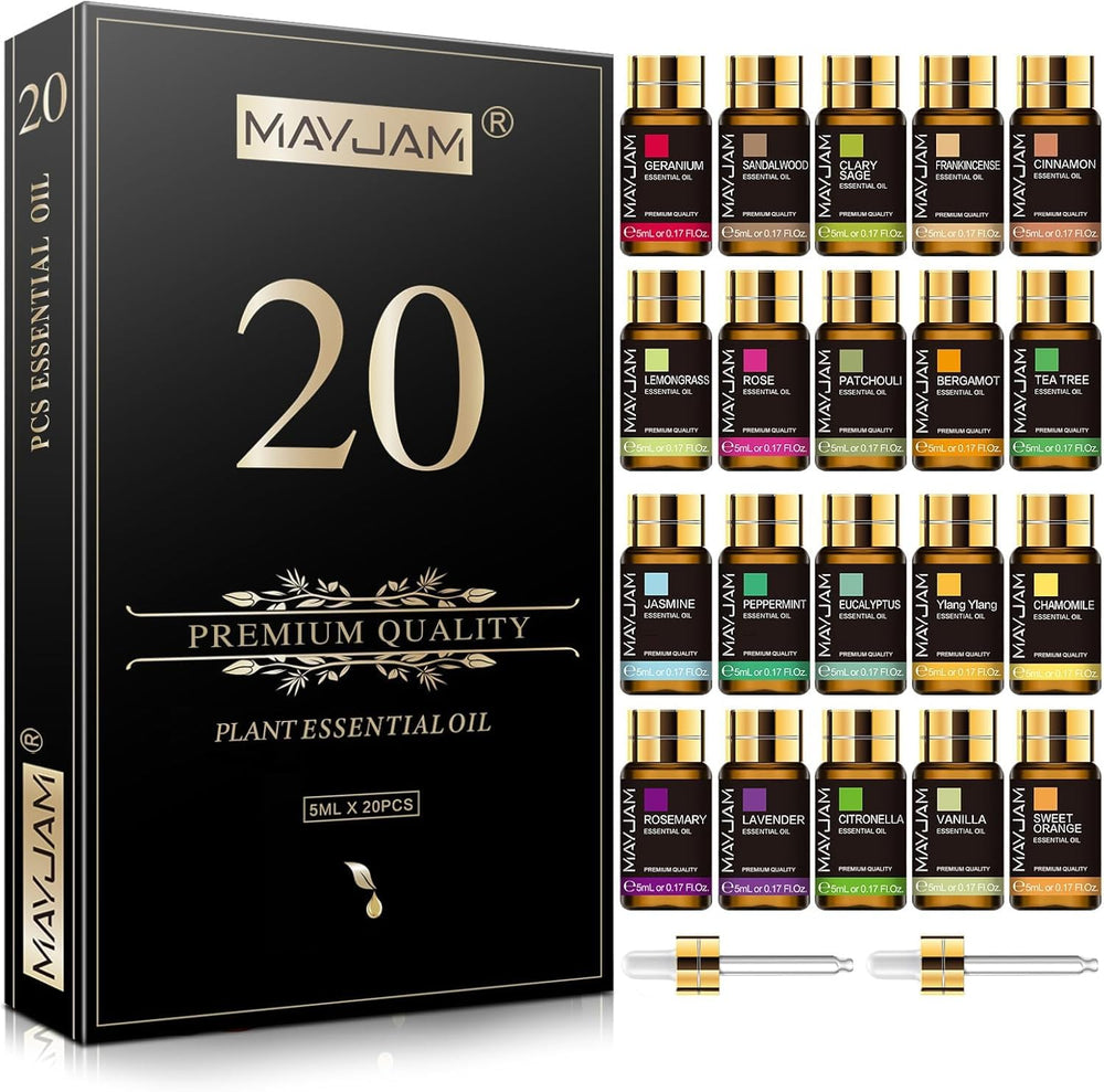 MAYJAM Tea Tree 5ml bottle close-up for diffusers and DIY blends