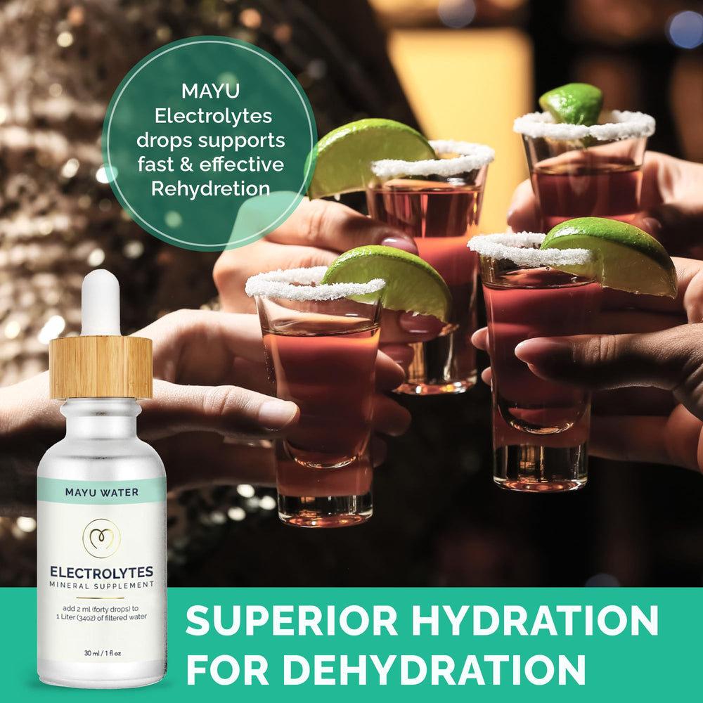 Mayu Electrolyte Water Drops dissolve quickly for fast absorption