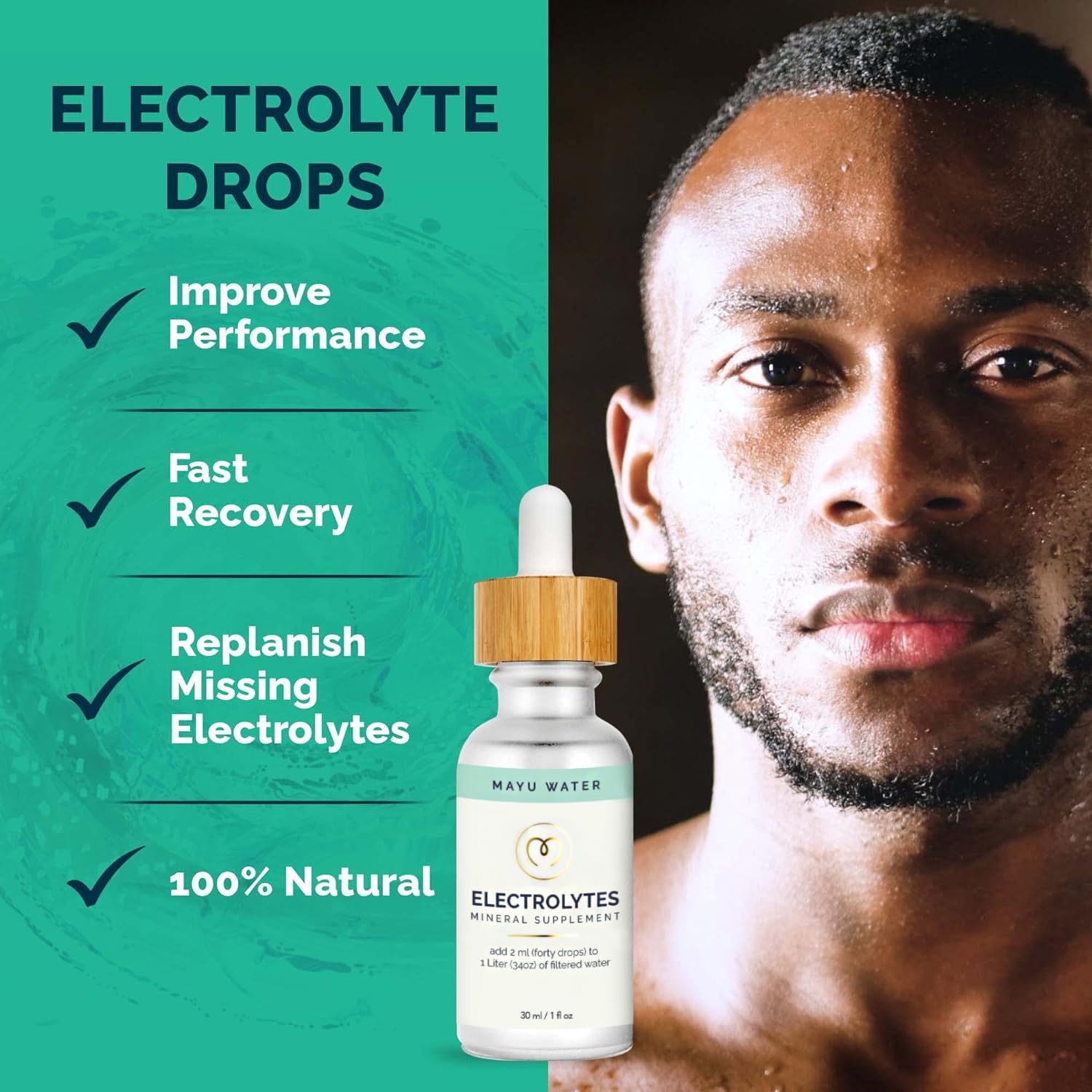 Mayu Electrolyte Water Drops on the go promotes easy hydration anywhere