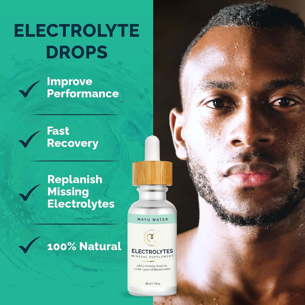 Mayu Electrolyte Water Drops on the go promotes easy hydration anywhere