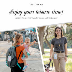 Mcapirivo Axolotls zippered pouch attached to a backpack for easy carry.
