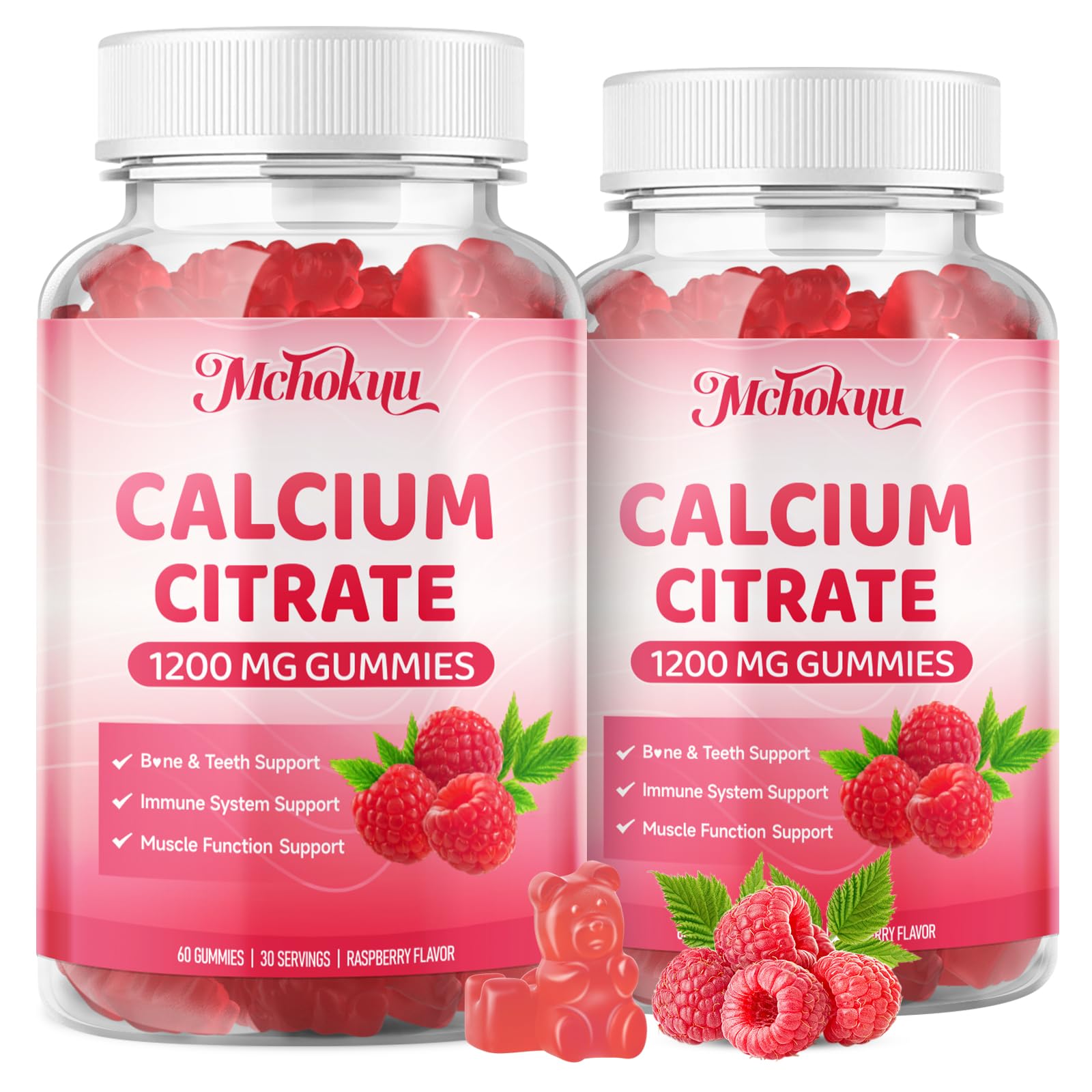 Mchokuu ingredients panel zoom-in confirms gluten-free and sugar-free profile.