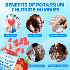 Two gummies on palm illustrating easy daily serving and chewable convenience