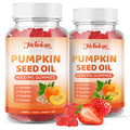 Mchokuu Pumpkin Seed Oil Gummies 4000mg + Saw Palmetto – Hair & Skin Support (120 Count)