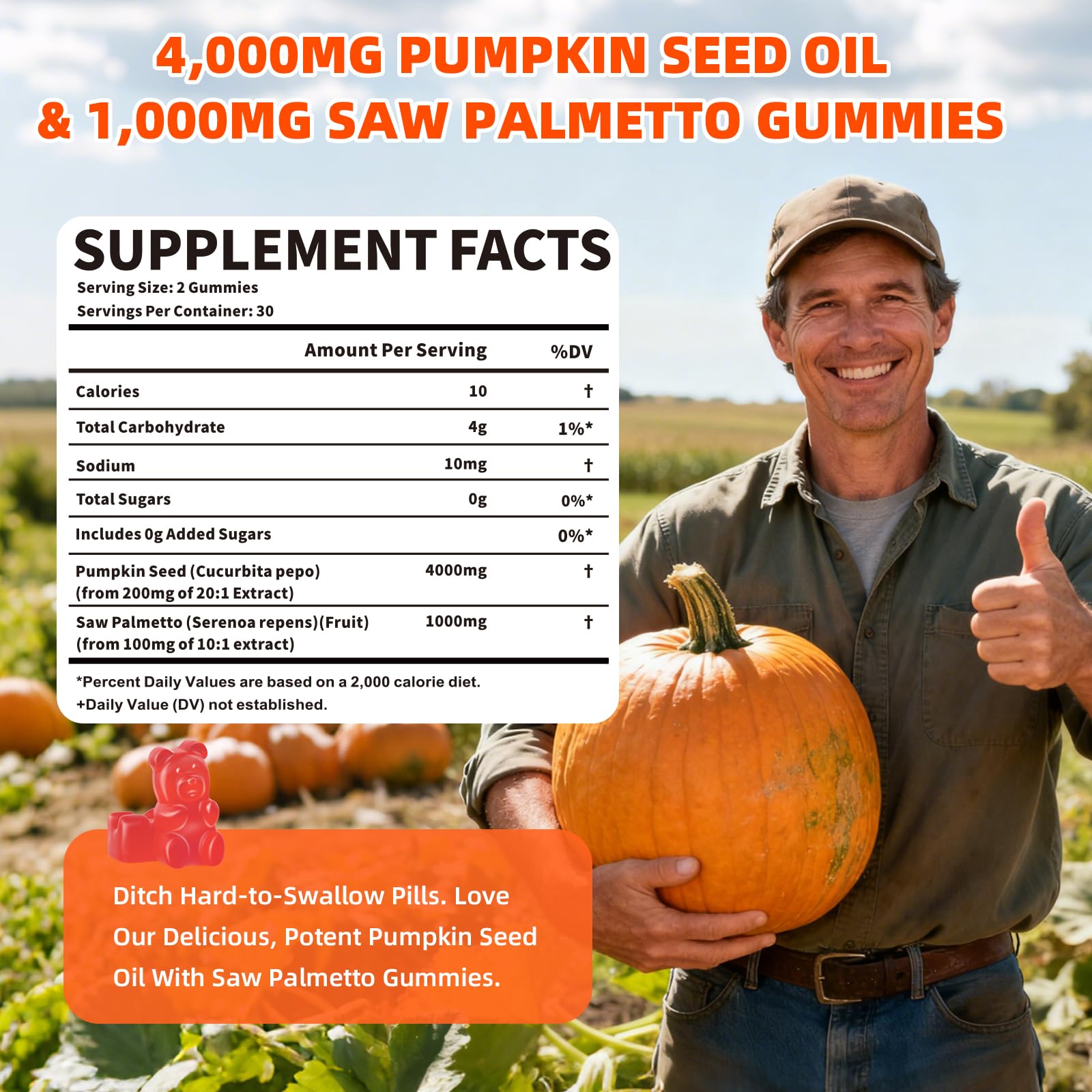 Mchokuu gummies bottle side highlights extra strength formula for hair and skin support.