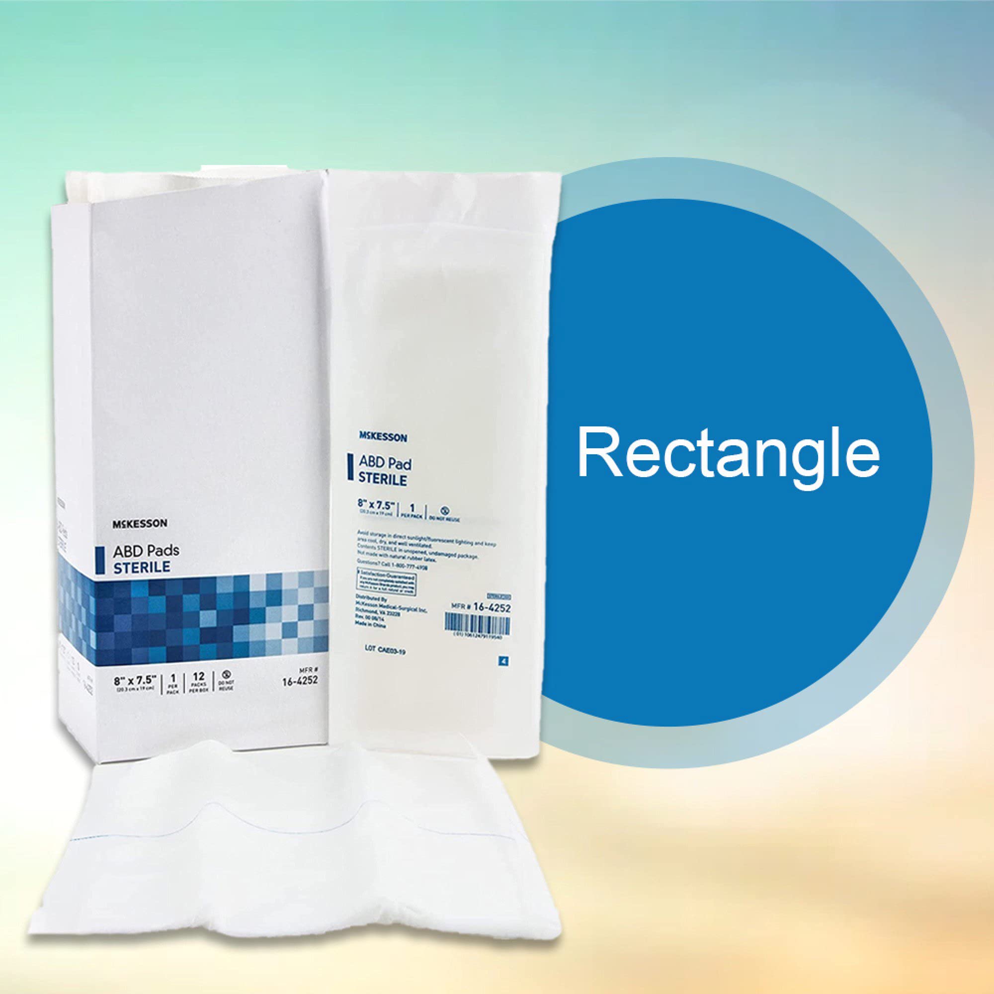 McKesson pad demonstrates quick fluid wicking for efficient coverage.