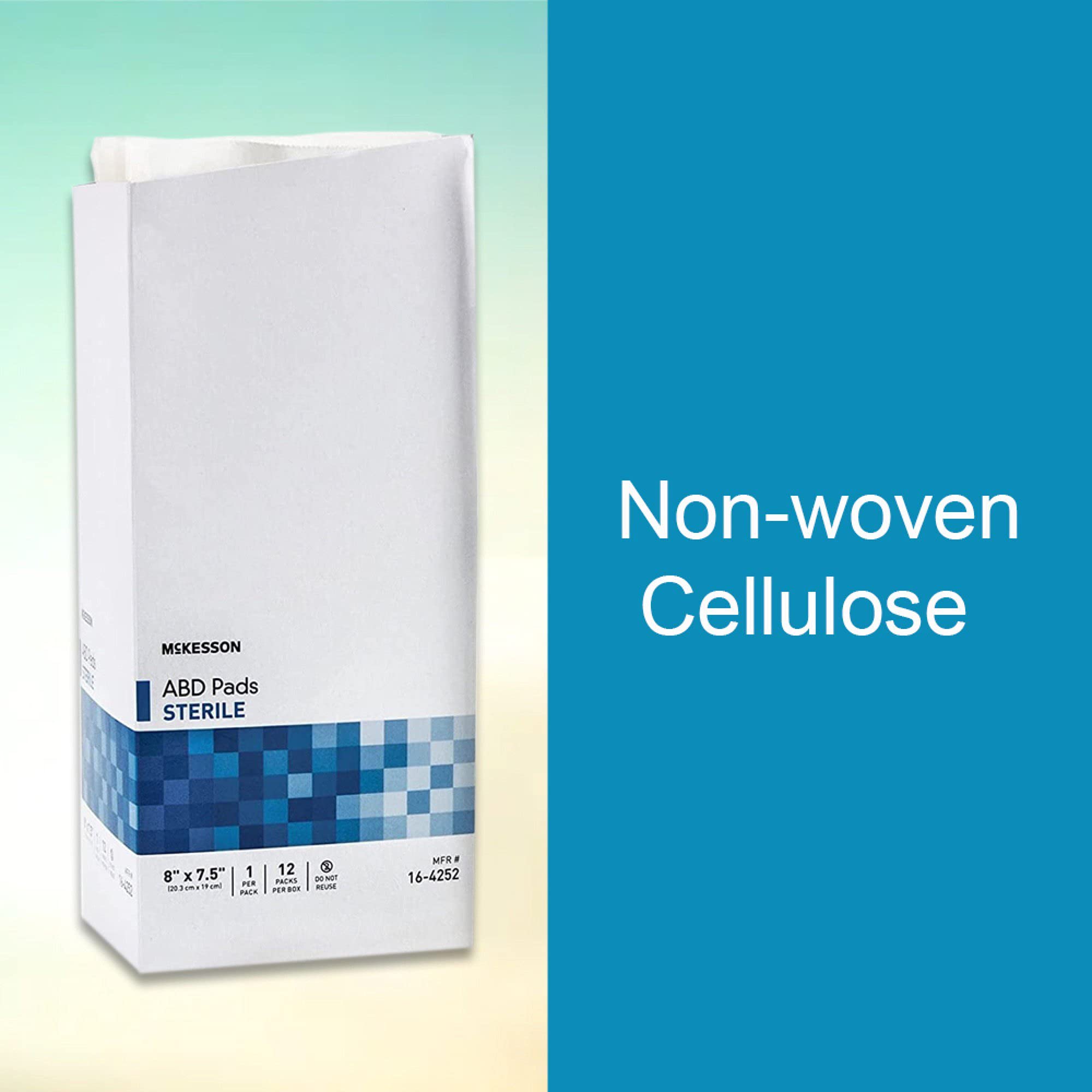 McKesson pad has sealed edges to prevent leakage.