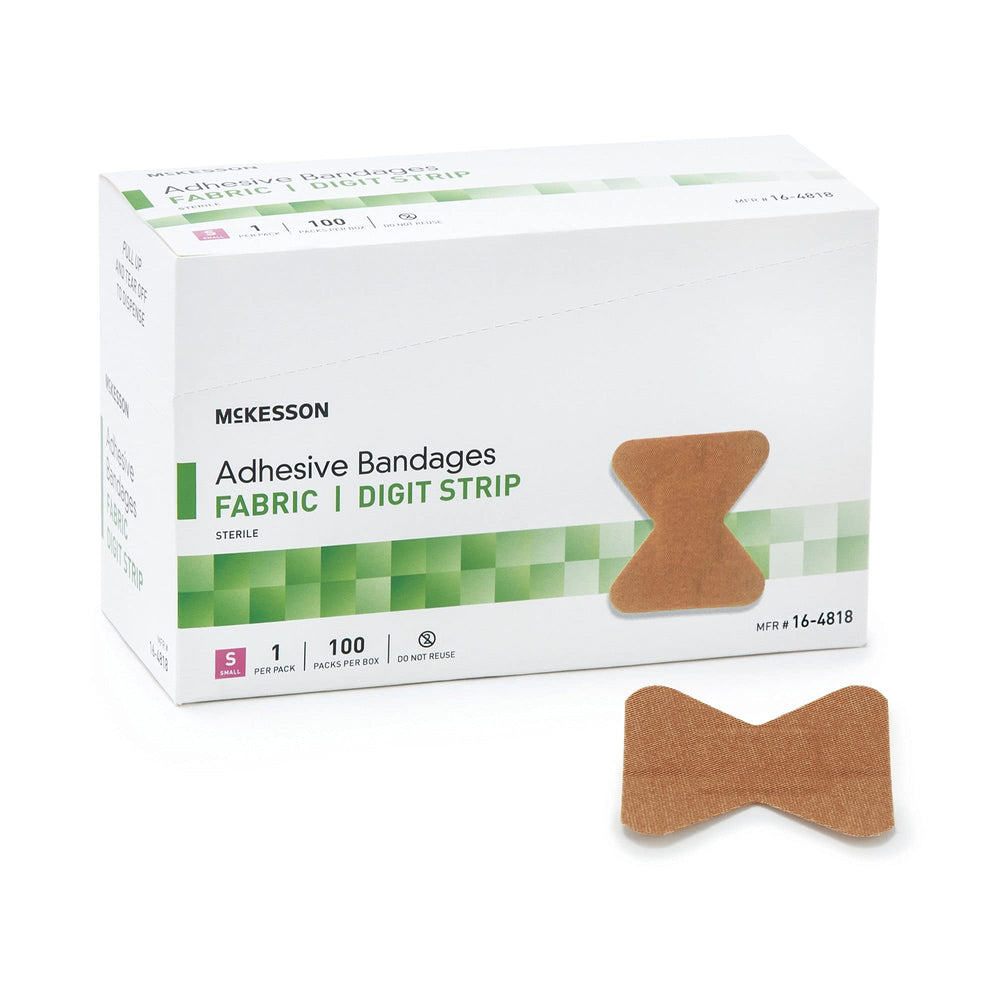 McKesson 100-count pack provides ready replacements.