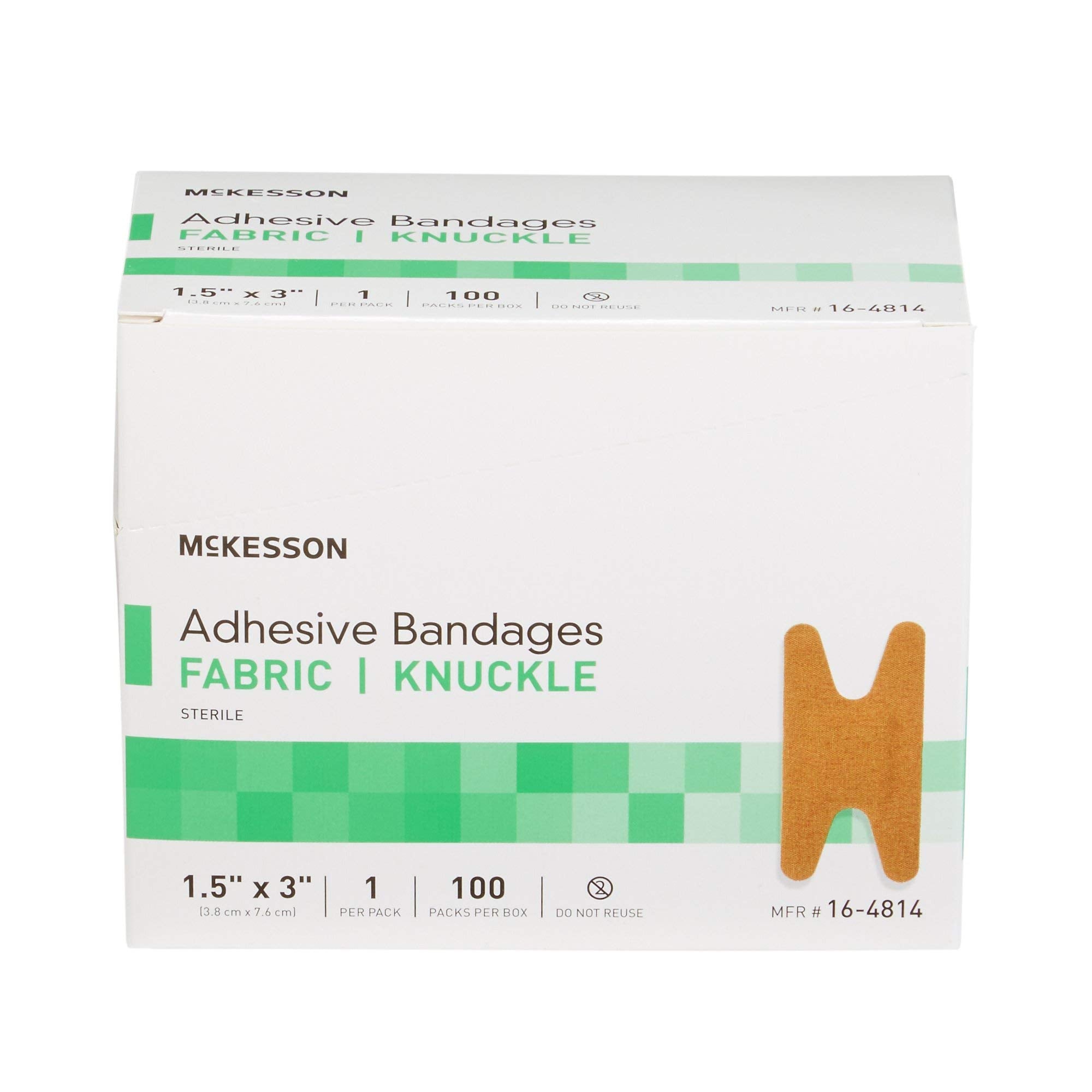 McKesson box and bandages on packaging line