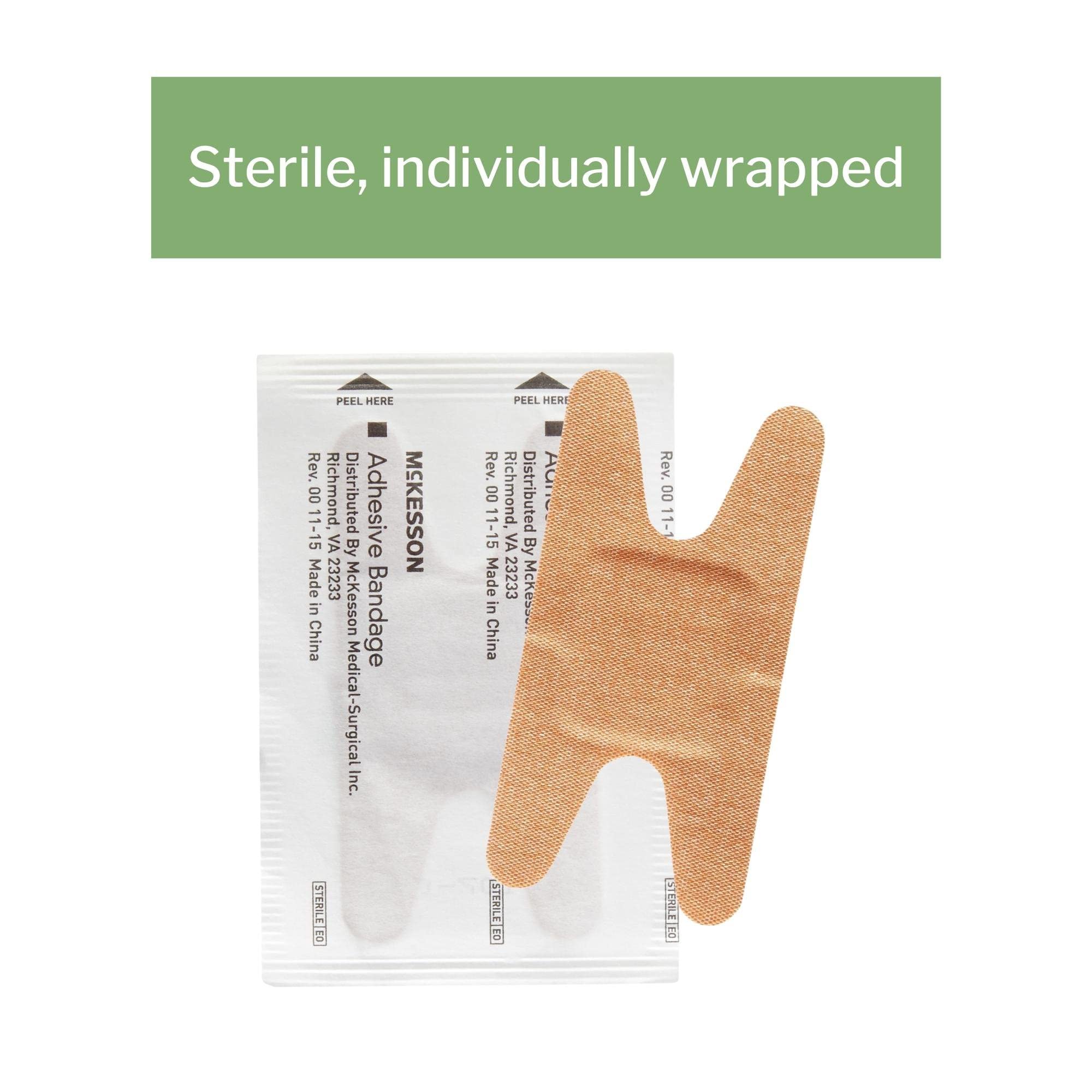 McKesson sterile individual-pack bandages for hygiene