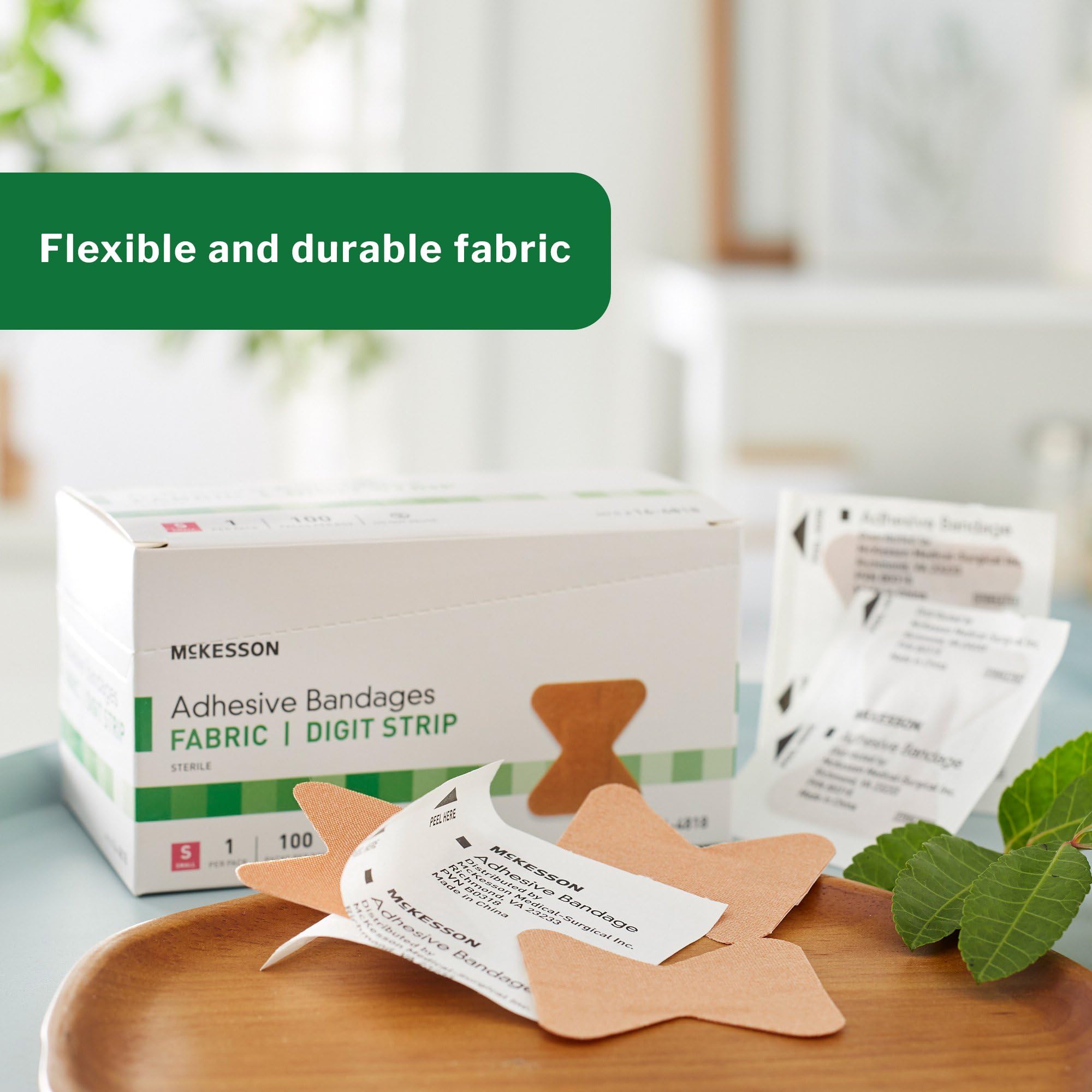 McKesson sterile packaging promotes cleanliness and protection.