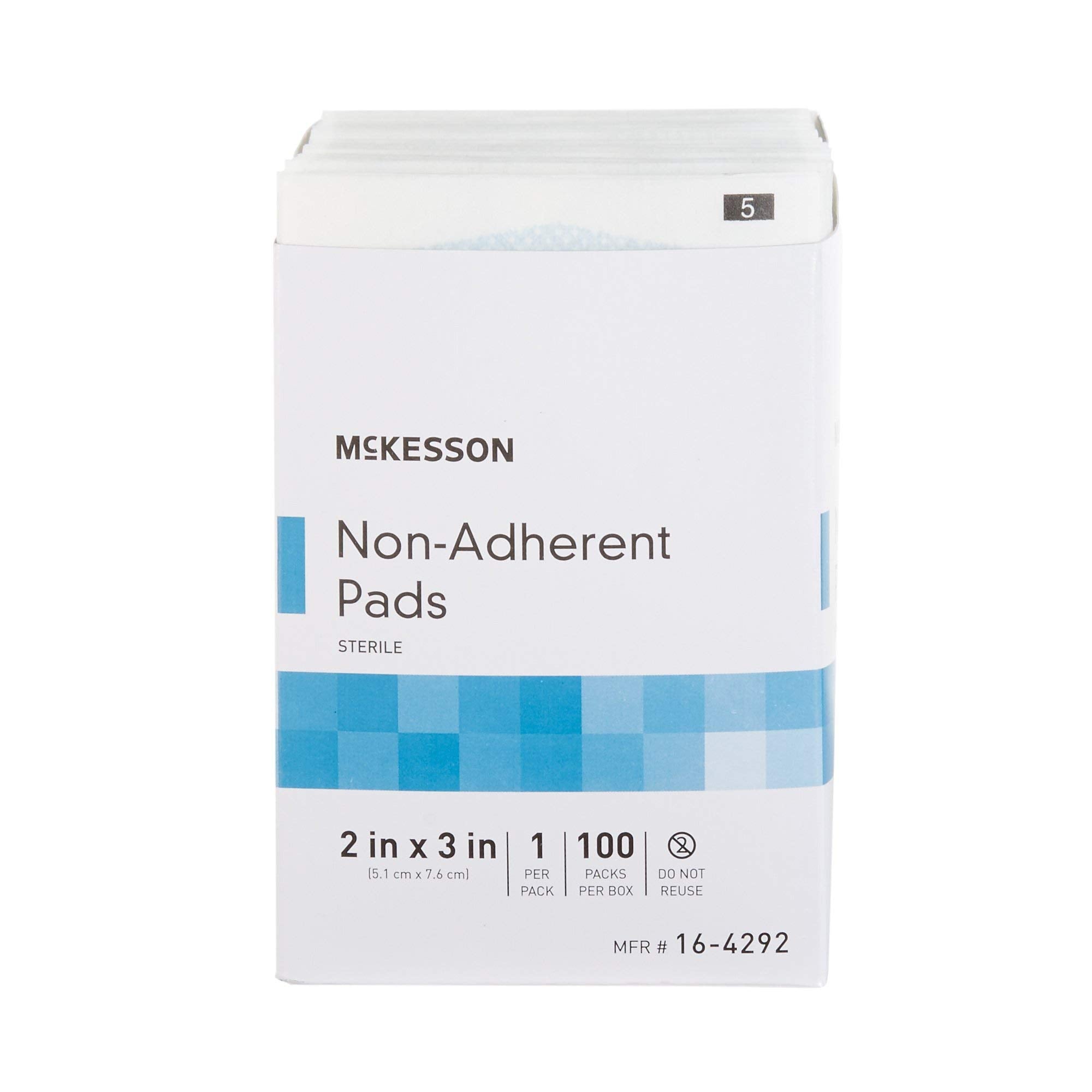 McKesson almohadilla para heridas leves 2x3 cobertura precisa
