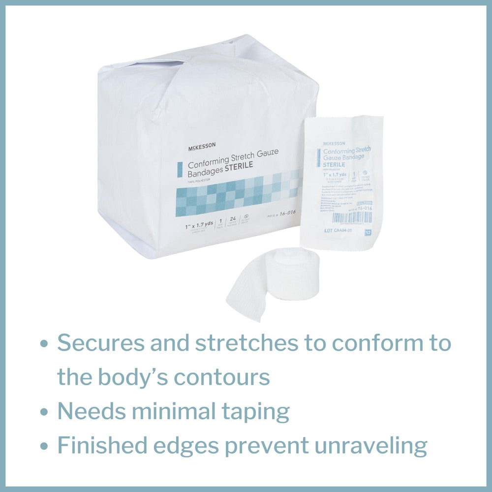 McKesson gauze bandage breathable material for comfortable wear