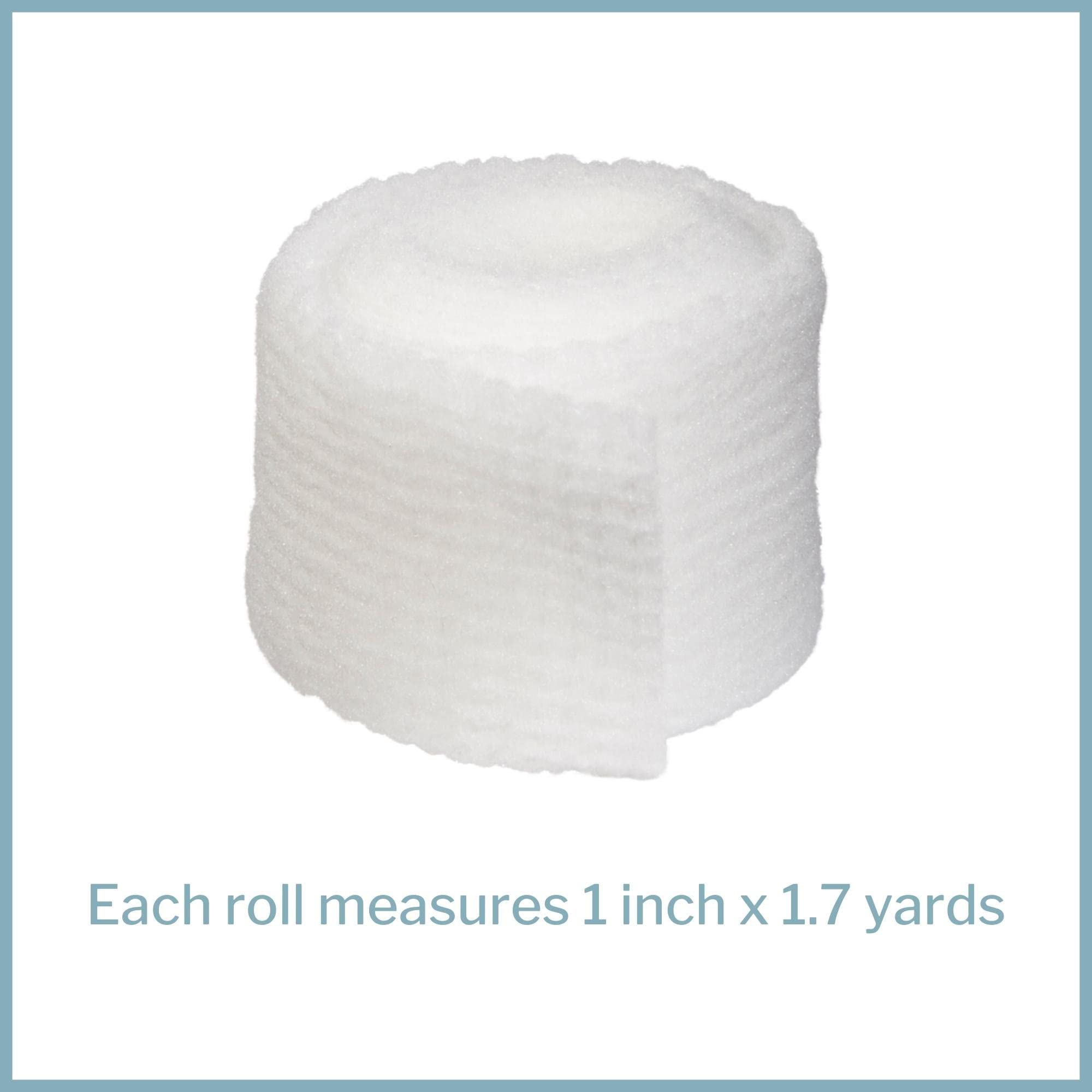 McKesson finished-edges gauze bandage prevents unraveling for easy application