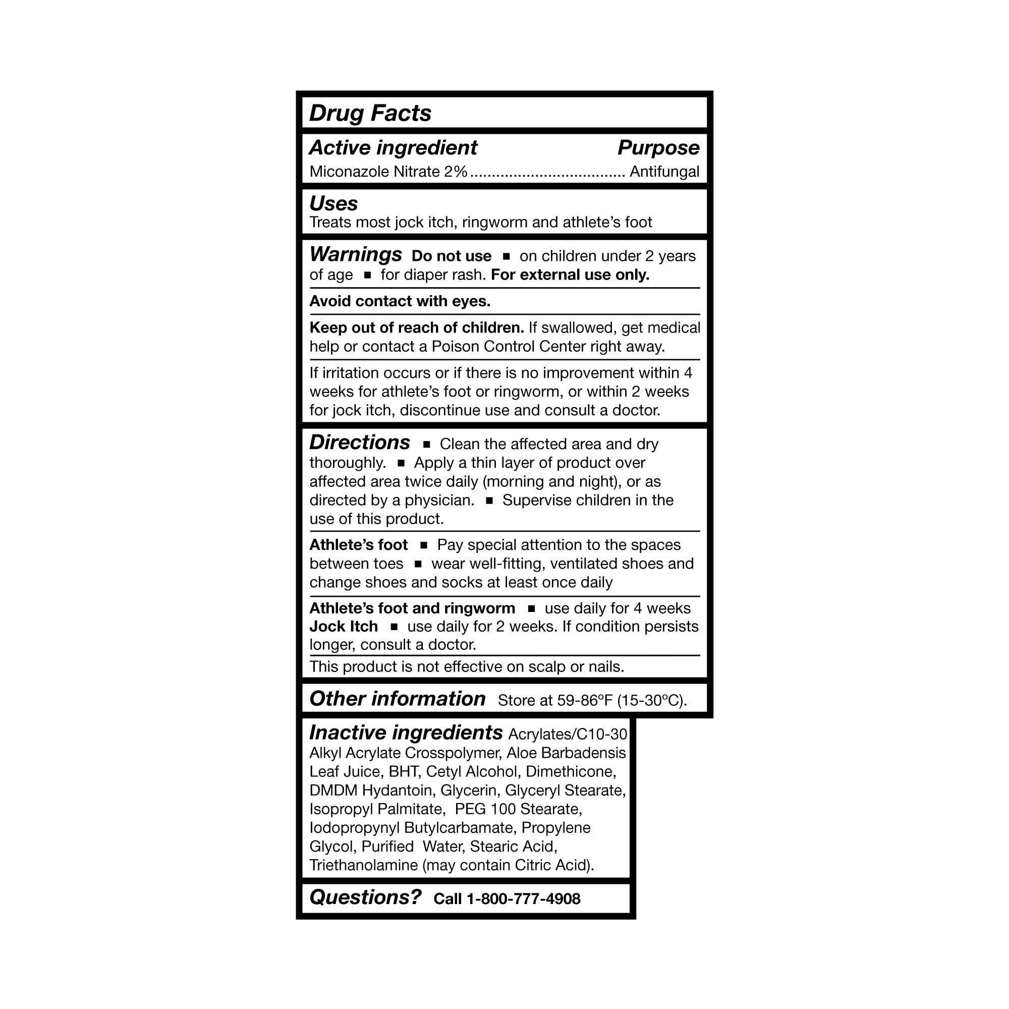 McKesson crema antifúngica - aplicación precisa para áreas afectadas y alivio de picor.